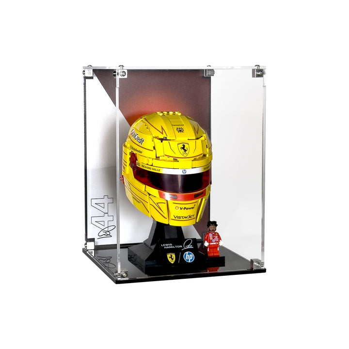 Display Case for LEGO Editions Scuderia Ferrari HP Lewis Hamilton Helmet (43022)