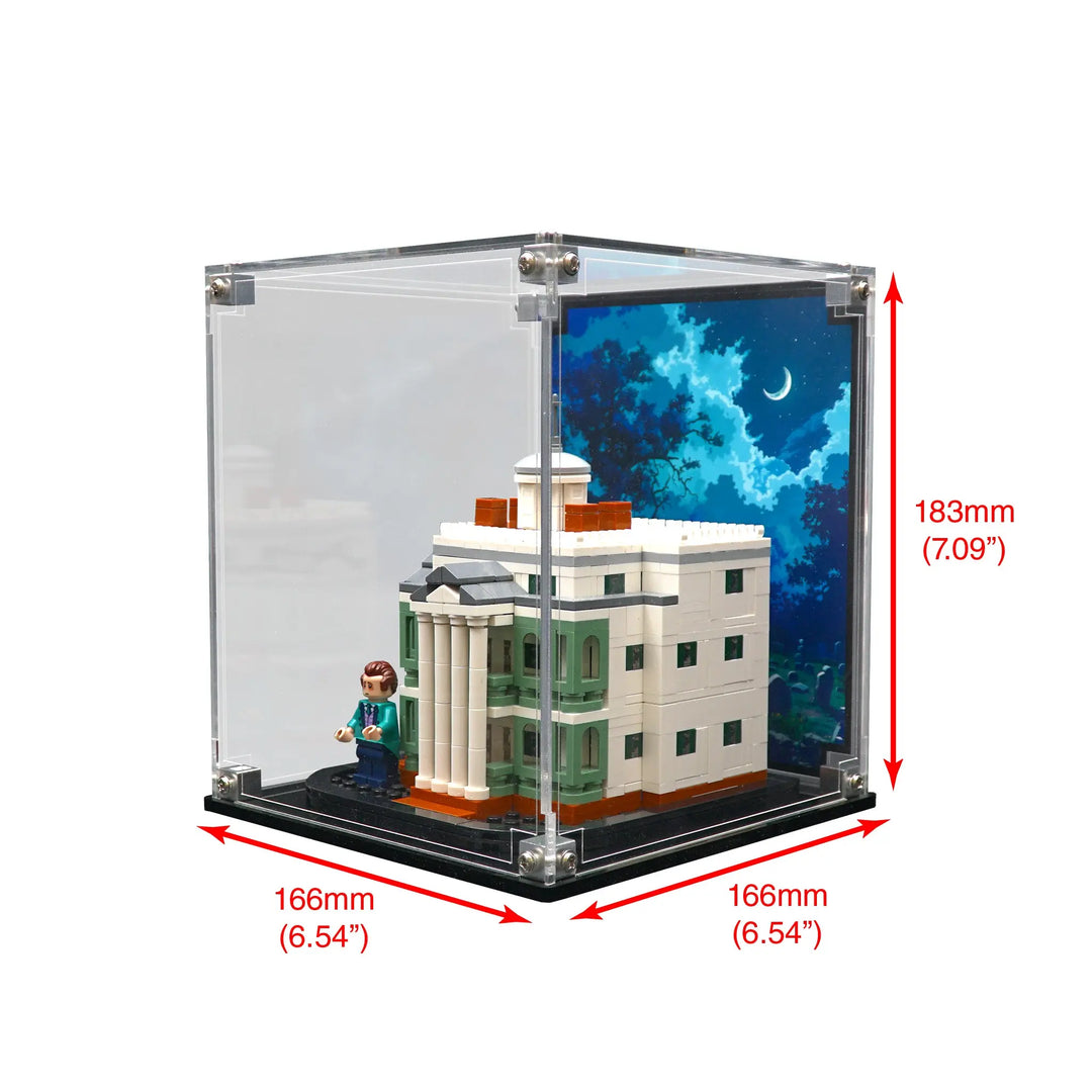 Brickcessories  Display Case for 40521 - Mini Disney The Haunted Mansion