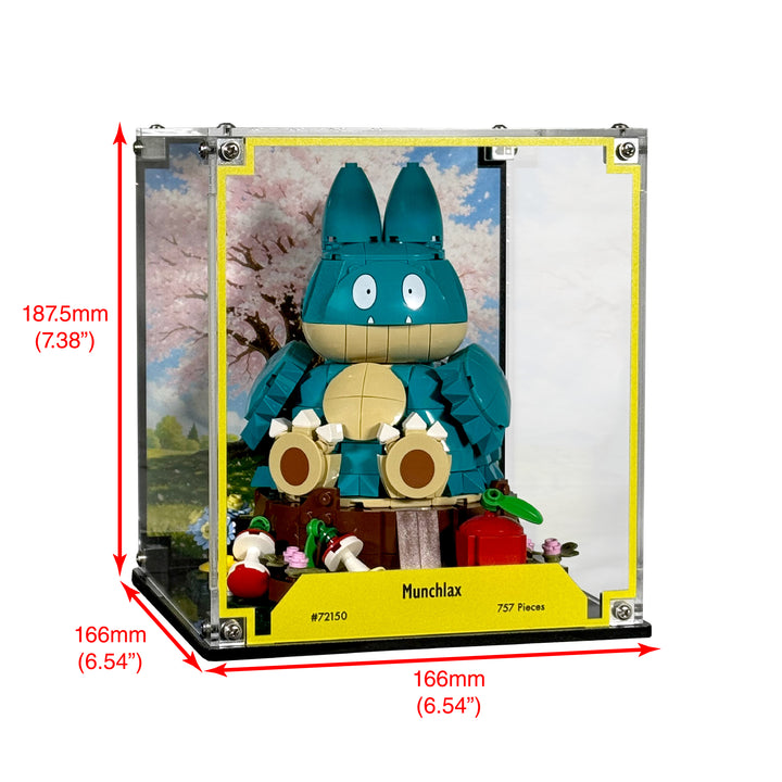 Display Case for LEGO Pokémon - Munchlax (72150)