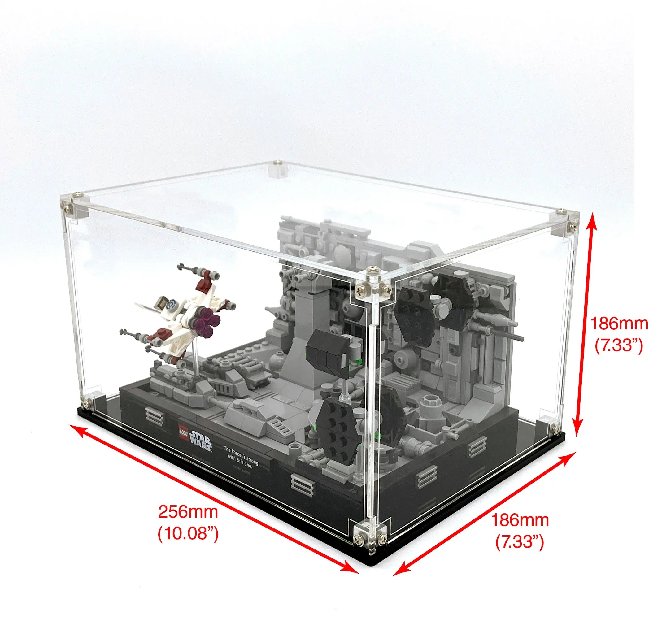Display Case for 75329 - Death Star Trench Run Diorama