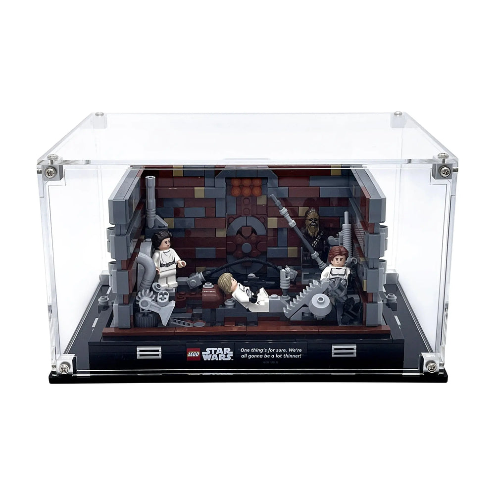 Brickcessories  Display Case for 75339 - Death Star Trash Compactor Diorama