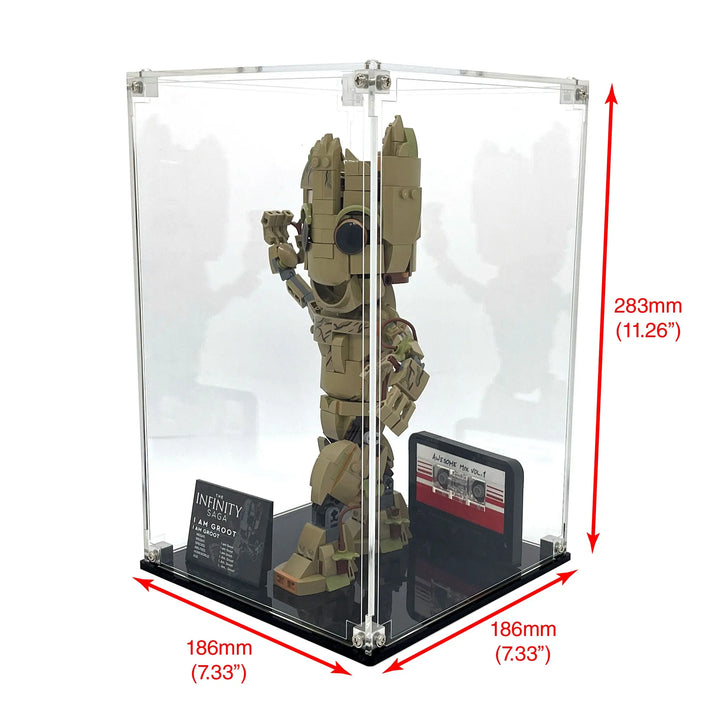 Brickcessories  Display Case for 76217 - I am Groot