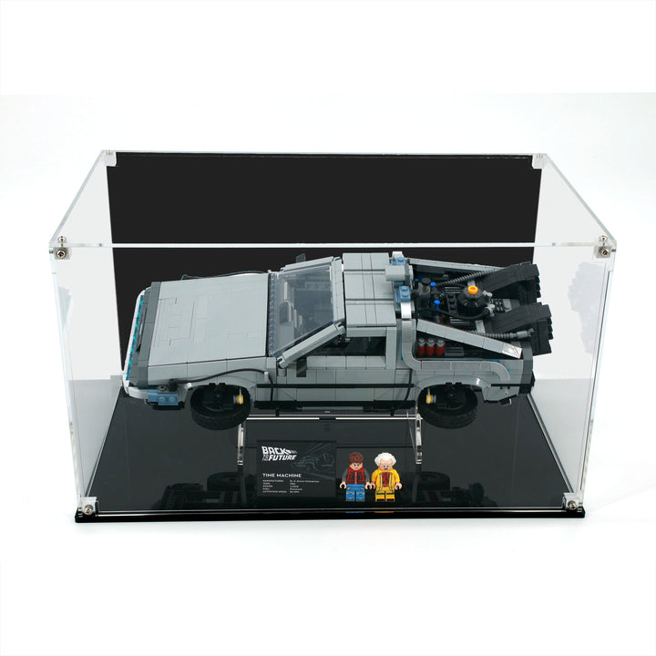 Display Case for 10300 - Back to the Future Time Machine DeLorean