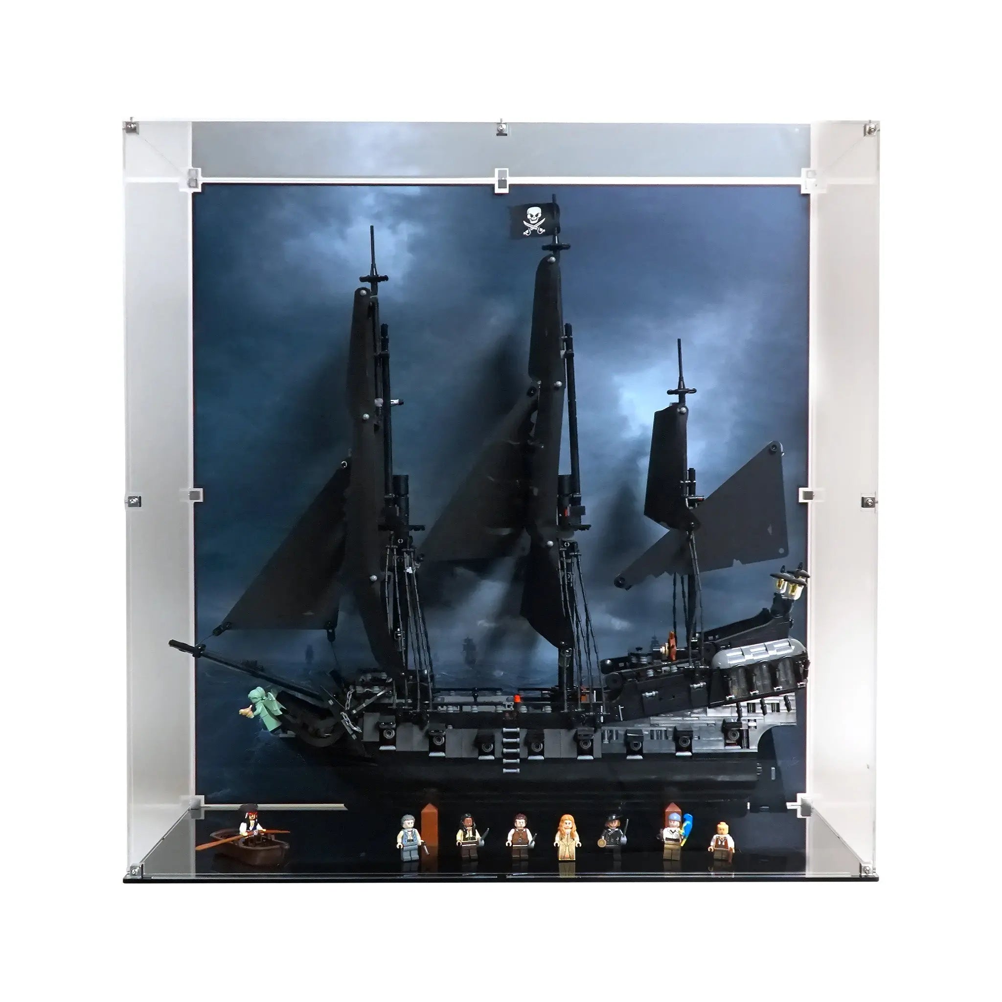 Display Case for LEGO 10365 Captain Jack Sparrow's Pirate Ship