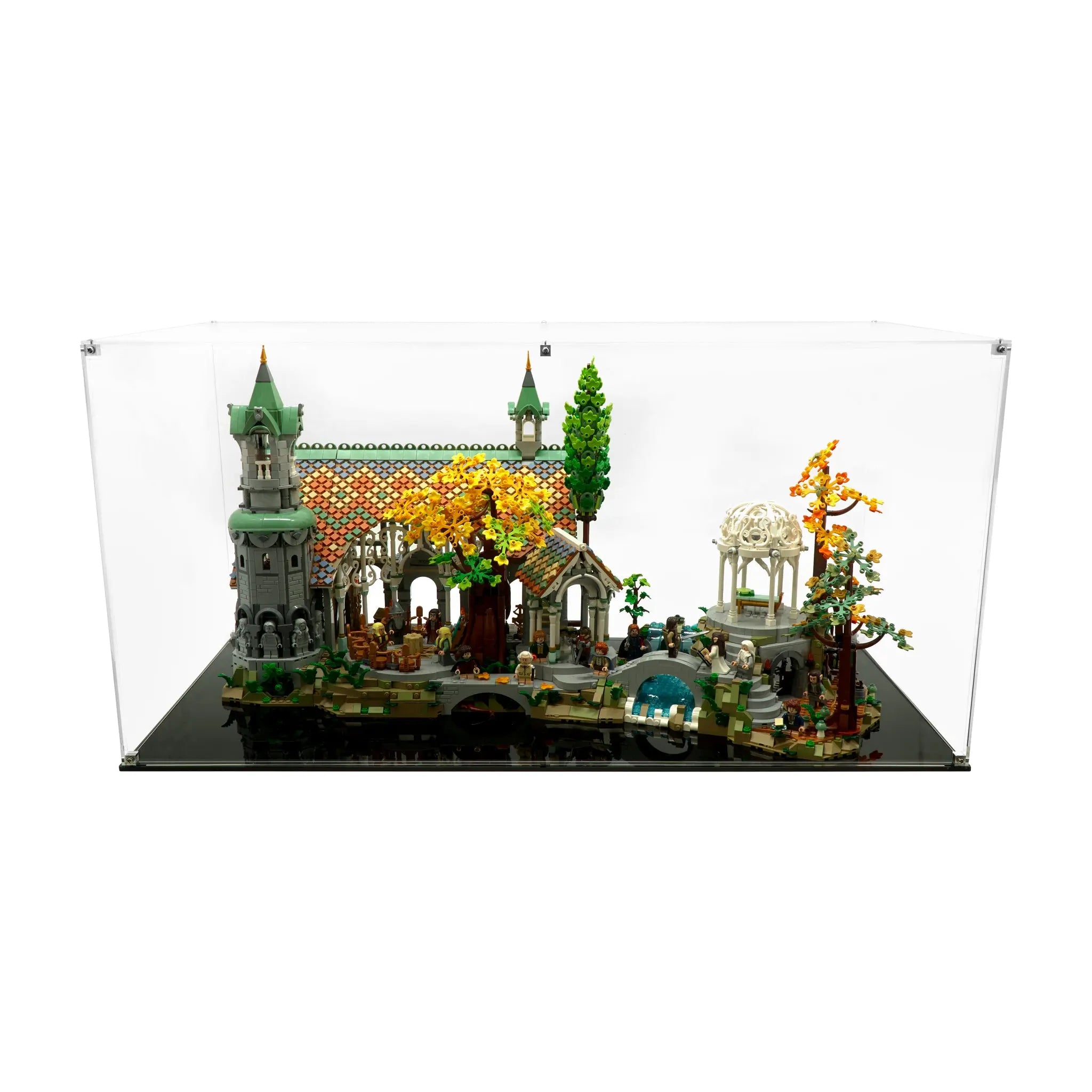 ケース Display Case for LEGO Icons Lord of the Rings Rivendell 10316
