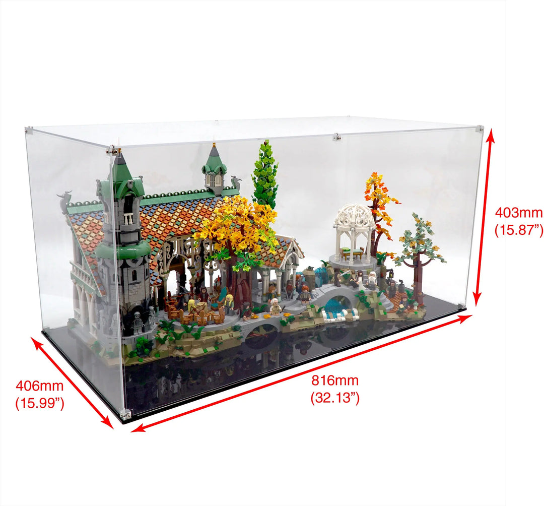 Brickcessories  Display Case for 10316 - The Lord of the Rings: Rivendell