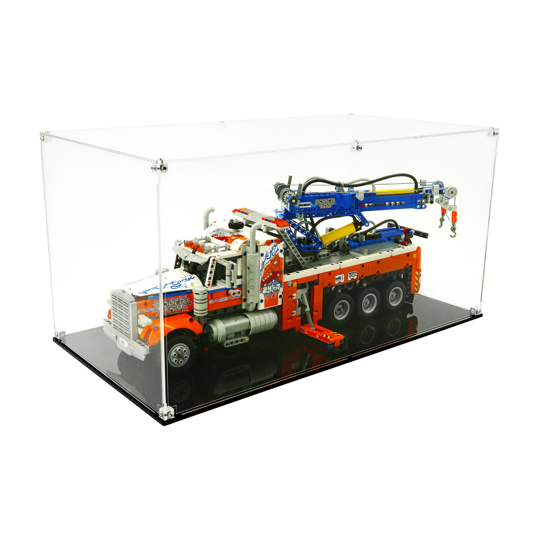 Brickcessories  Display Case for 42128 - Heavy-duty Tow Truck