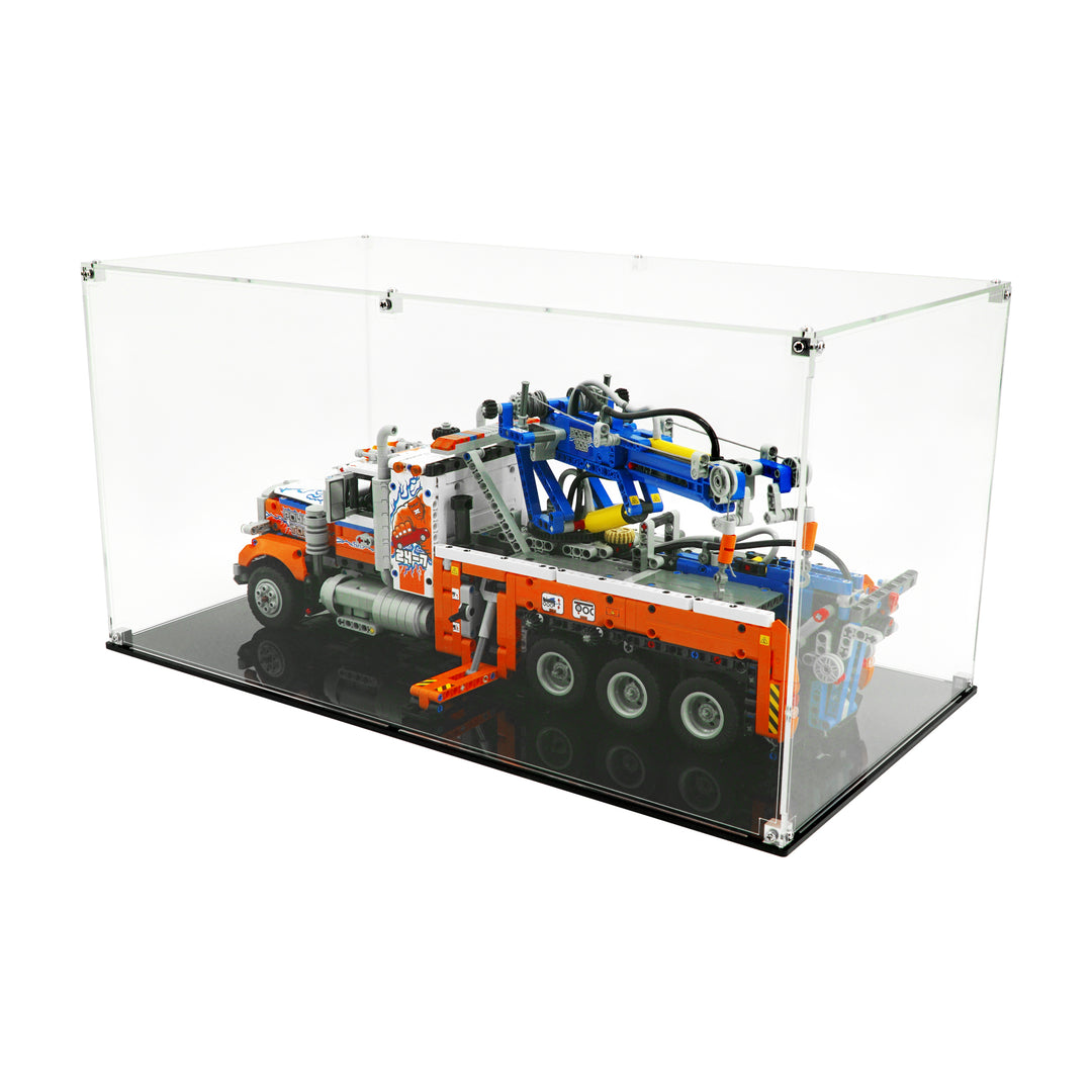 Brickcessories  Display Case for 42128 - Heavy-duty Tow Truck