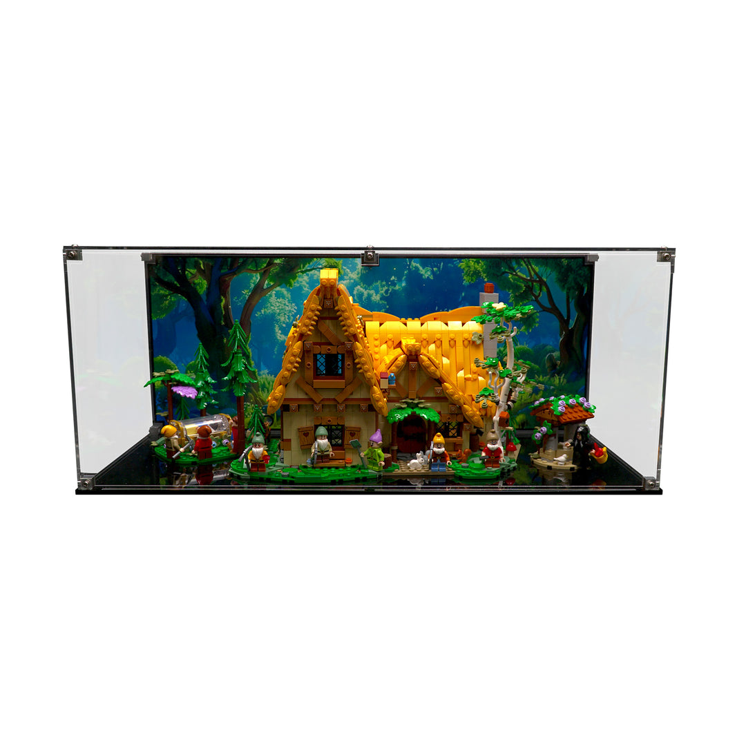 Display Case for 43242 - Snow White and the Seven Dwarfs' Cottage