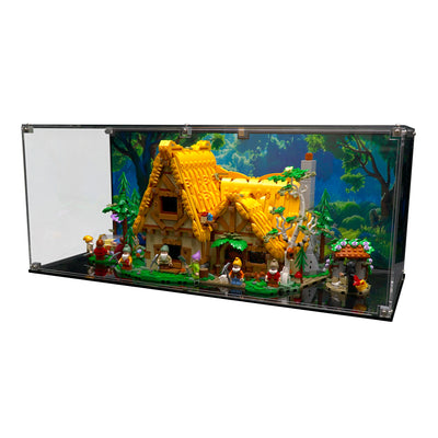 Display Case for 43242 - Snow White and the Seven Dwarfs' Cottage