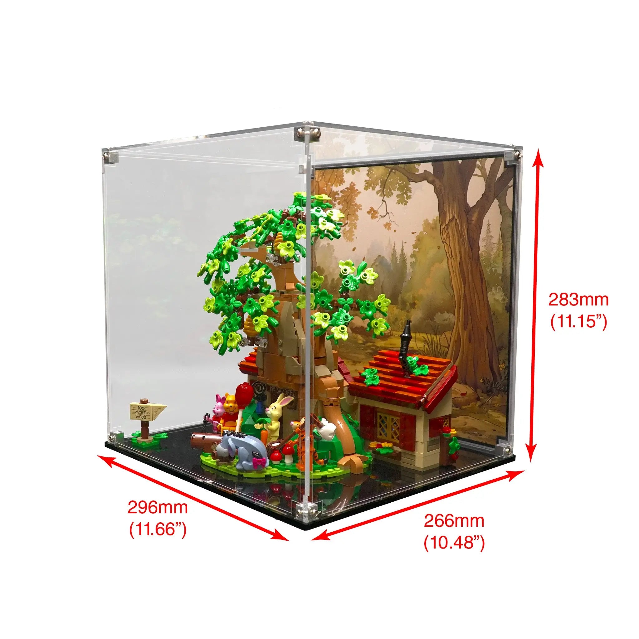 Display Case for 21326 - Winnie the Pooh – Brickcessories Display Case for 21326 - Winnie the Pooh – Brickcessories