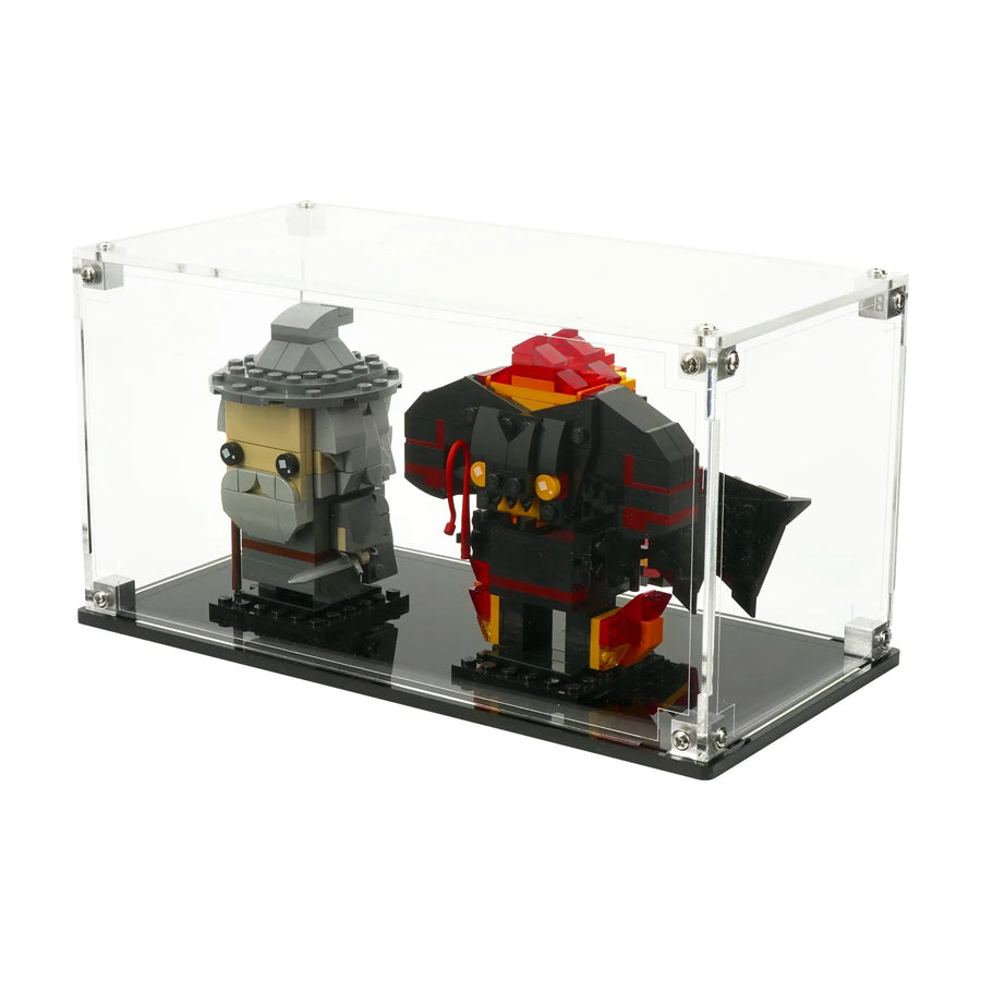 Brickcessories  Display Case for BrickHeadz (Wide)