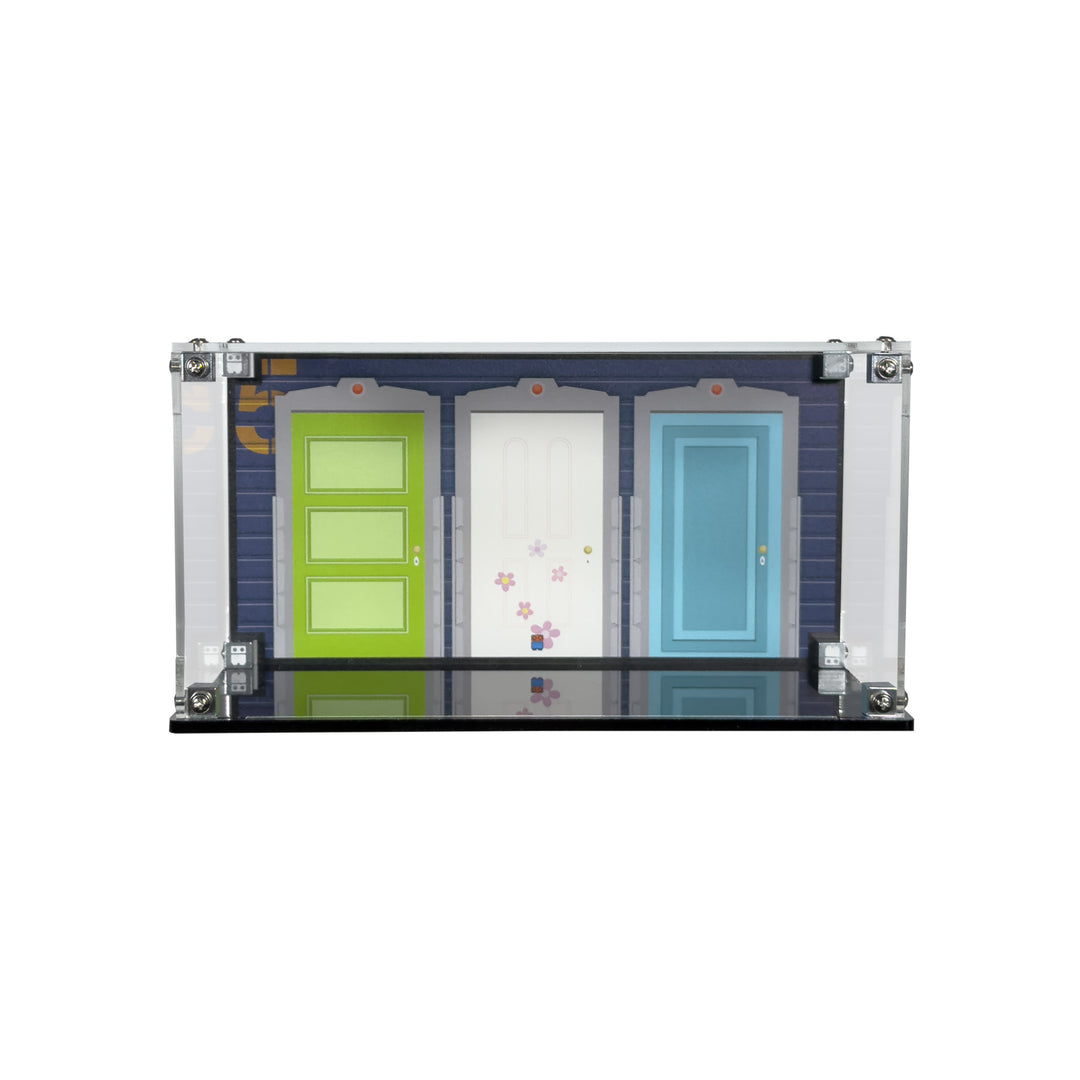 Display Case for LEGO BrickHeadz Sulley, Mike and Boo Figures (40861)