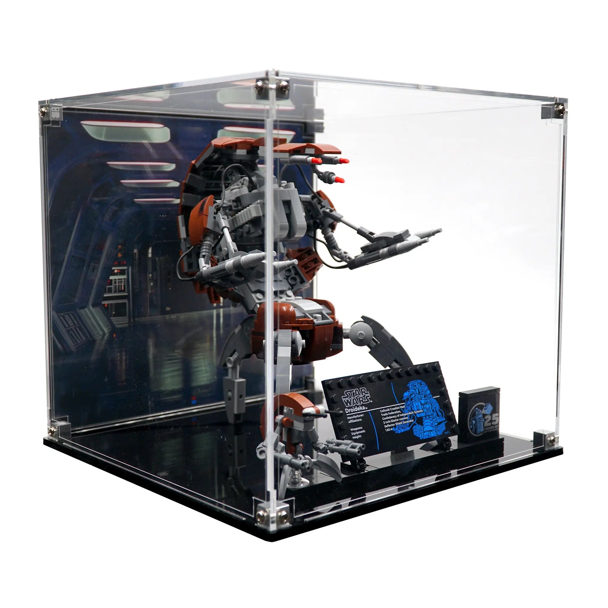 Display Case for 75381 - Droideka – Brickcessories