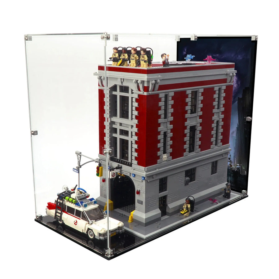 Brickcessories  Display Case for 75827 - Firehouse Headquarters (Closed)