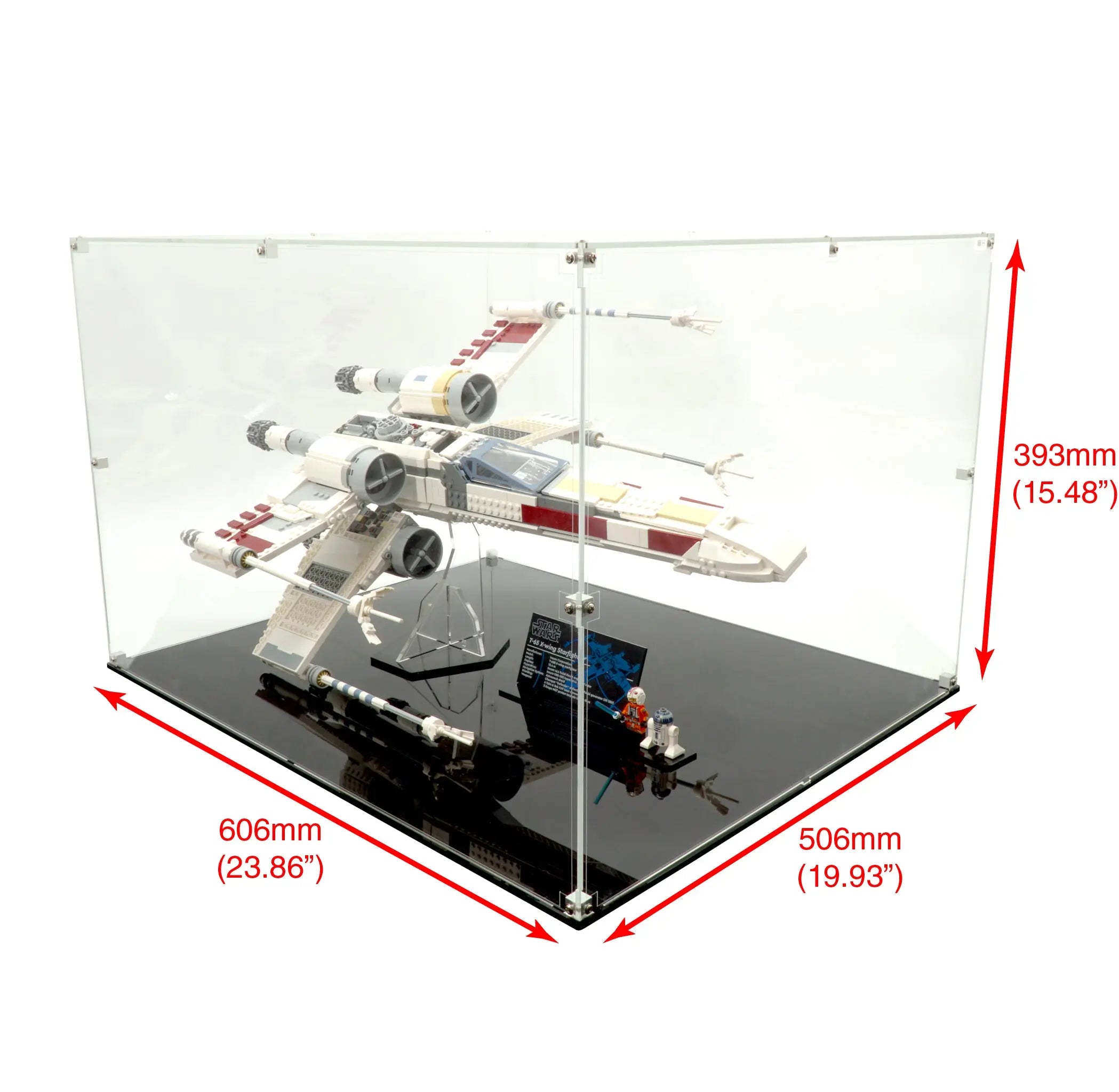 Display Case for LEGO 75355 X-Wing Starfighter UCS | Brickcessories