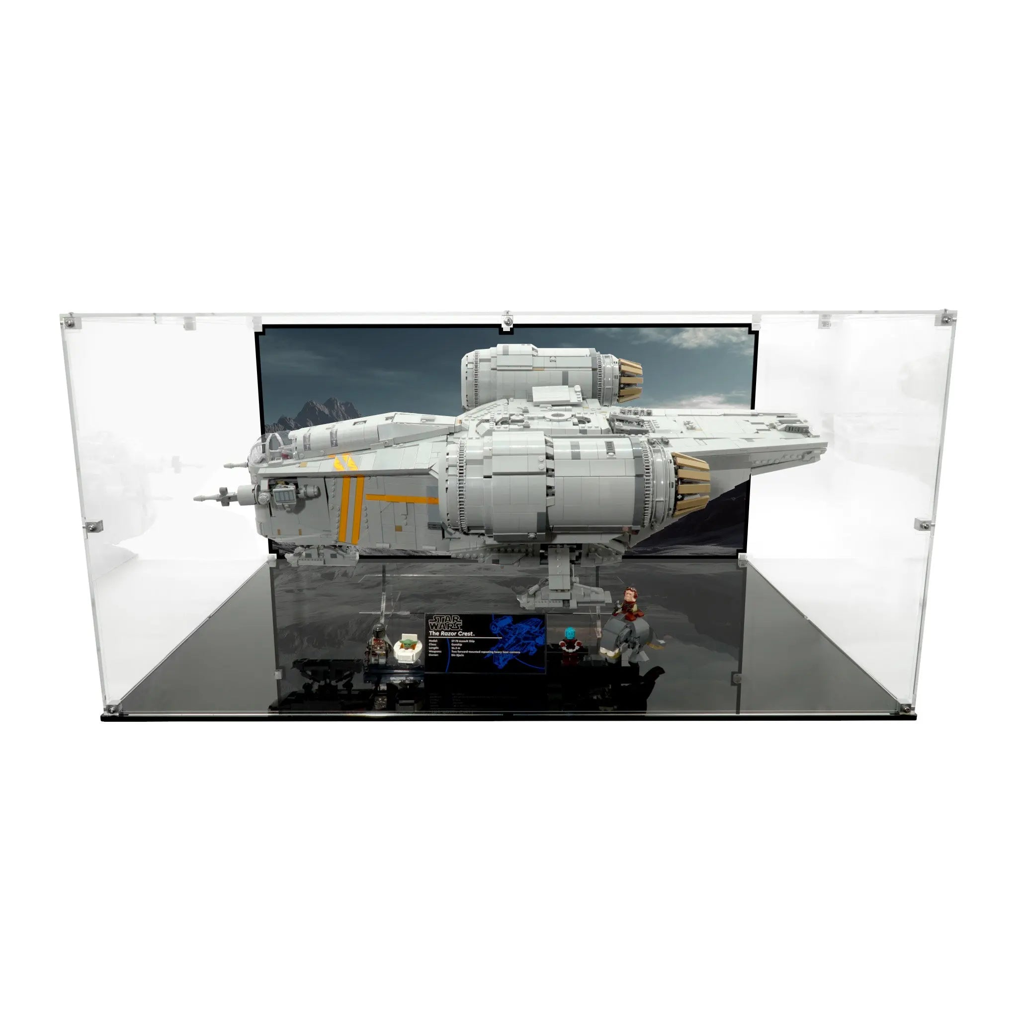 Display Case for 75331 - The Razor Crest – Brickcessories