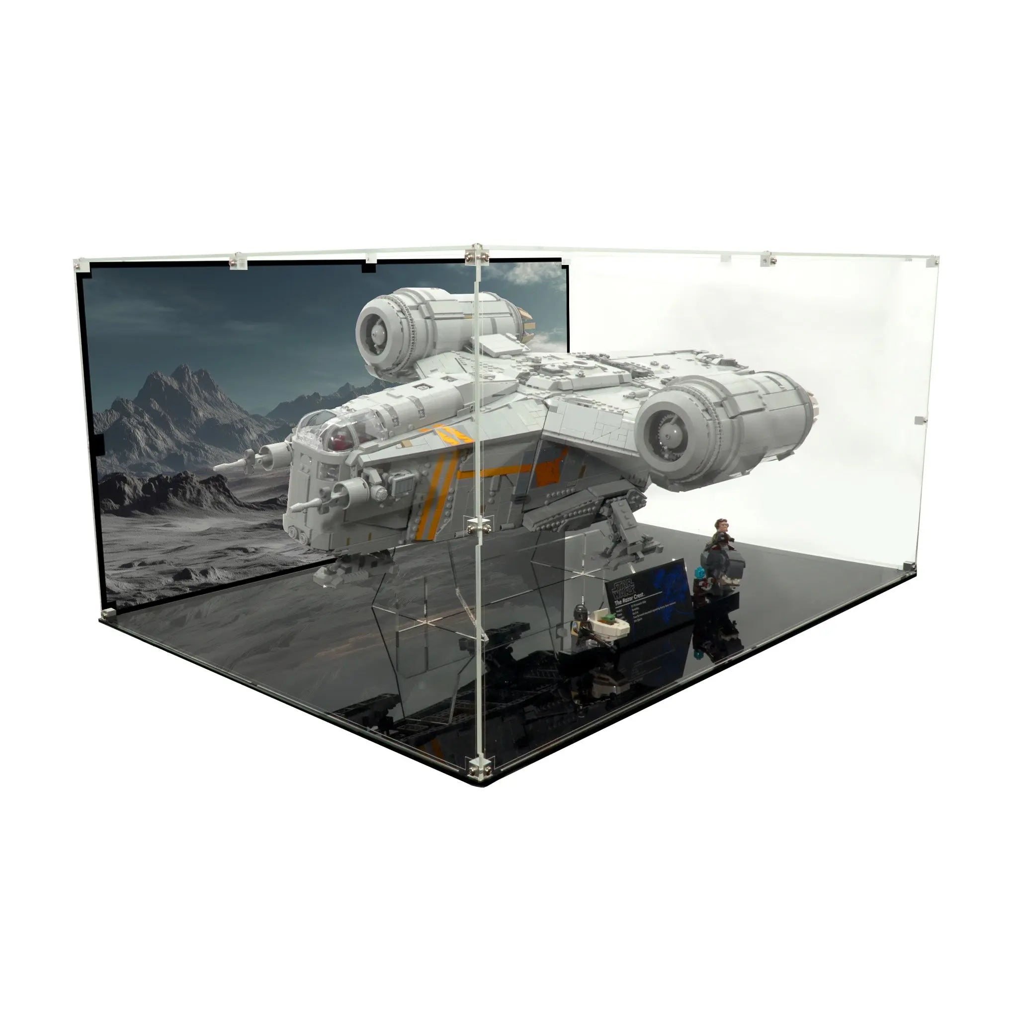 Display Case for 75331 - The Razor Crest – Brickcessories