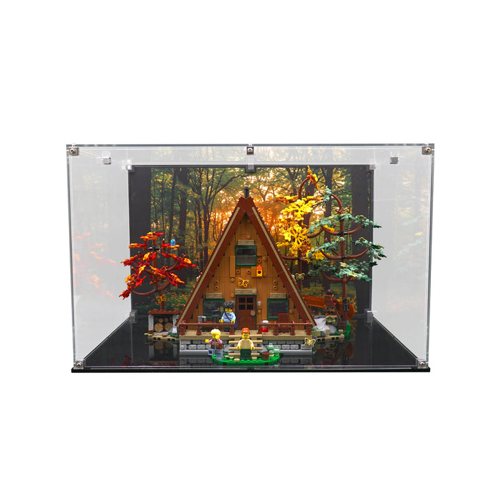 Display Case for 21338 - A-Frame Cabin