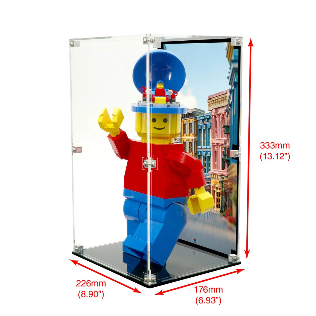 Brickcessories  Display Case for 40649 - Up-Scaled LEGO Minifigure
