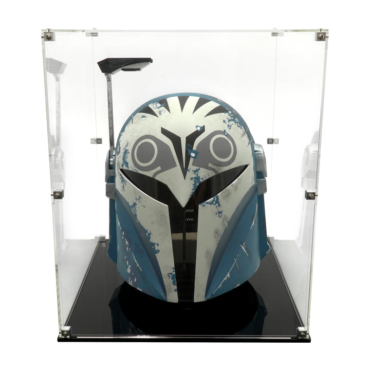 Brickcessories  Display Case for The Black Series Mandalorian Character Helmets