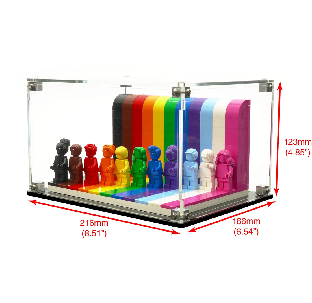 Display Case for LEGO Everyone is Awesome (40516)