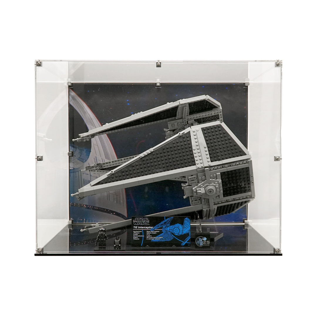 Brickcessories  Display Case for 75382 - TIE Interceptor