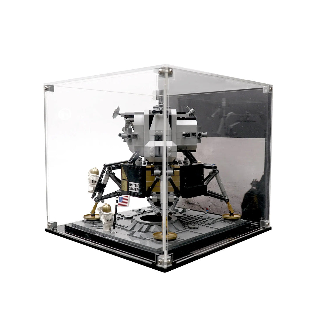 Display Case for LEGO 10266 NASA Apollo 11 Lunar Lander | Brickcessories