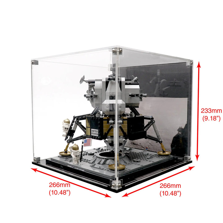 Brickcessories  Display Case for 10266 - NASA Apollo 11 Lunar Lander