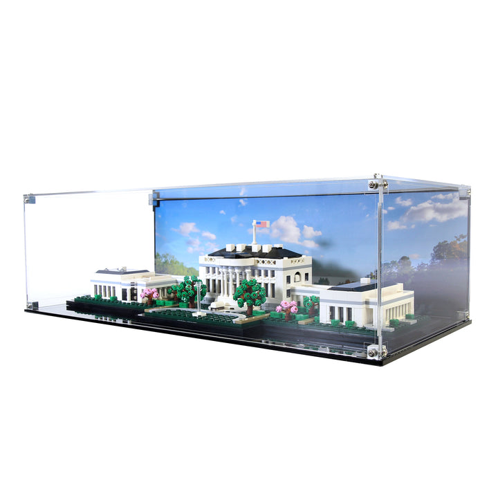 Brickcessories  Display Case for 21054 - White House