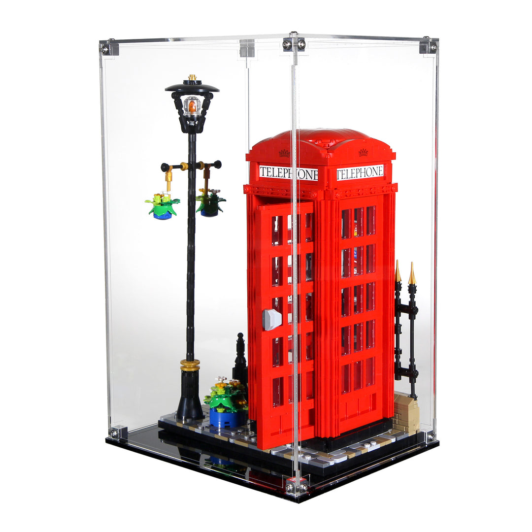 Display Case for 21347 - Red London Telephone Box