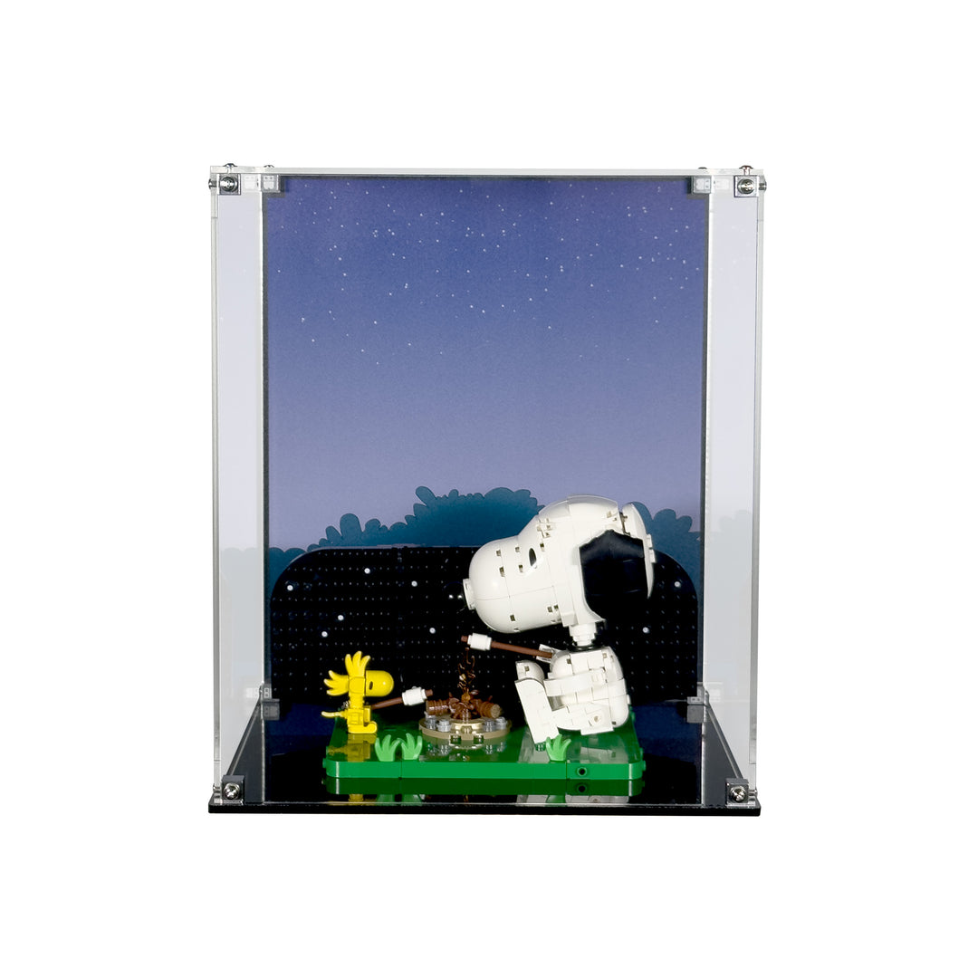 Display Case for LEGO Ideas Peanuts: Snoopy’s Doghouse (21368)