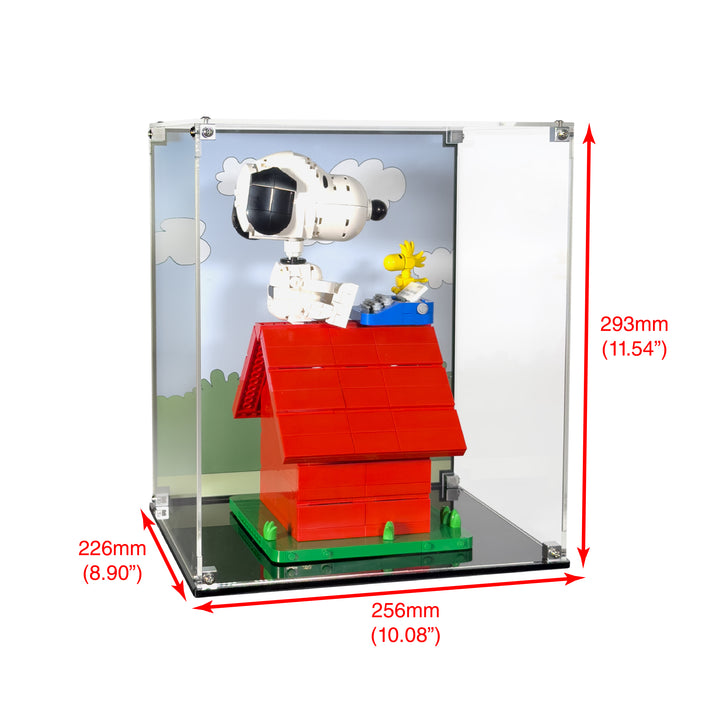 Display Case for LEGO Ideas Peanuts: Snoopy’s Doghouse (21368)