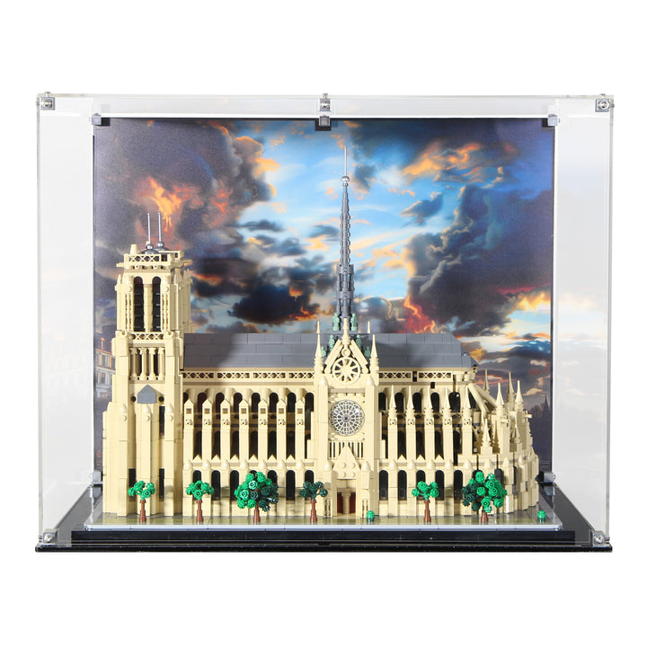 Display Case for 21061 - Notre Dame