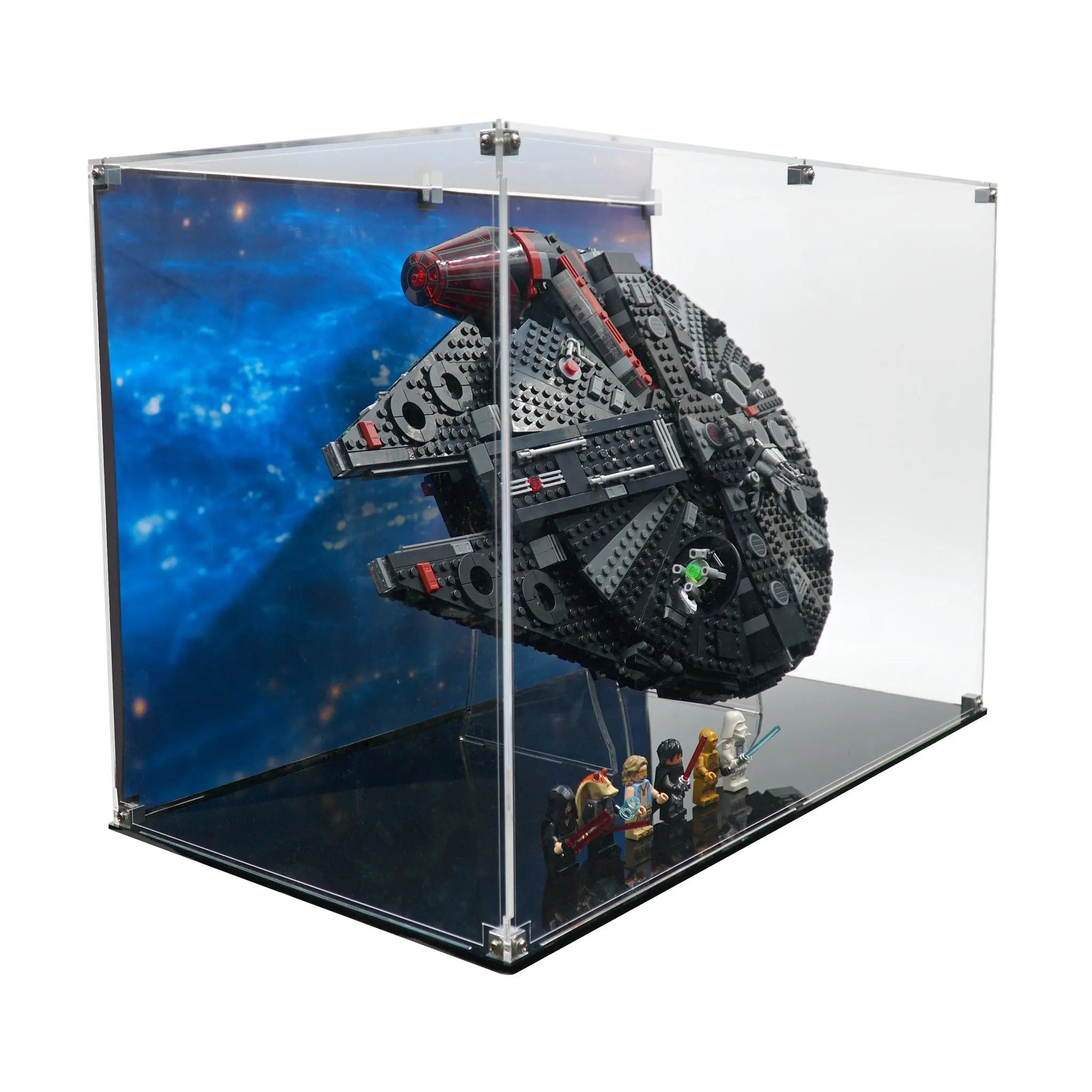 プレコシェルター Display Case for 75389 - The Dark Falcon – Brickcessories