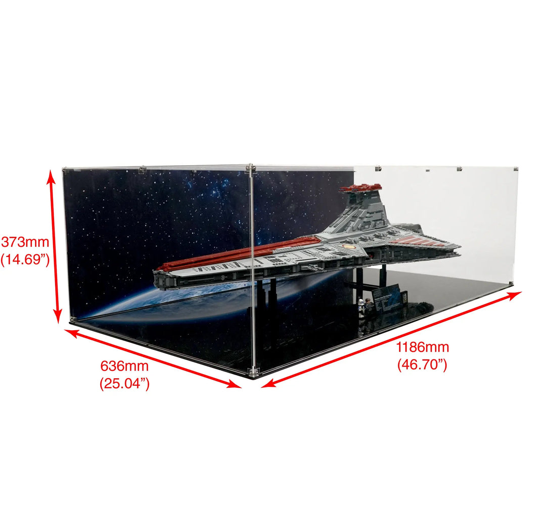 Brickcessories  Display Case for 75367 - Venator-Class Republic Attack Cruiser