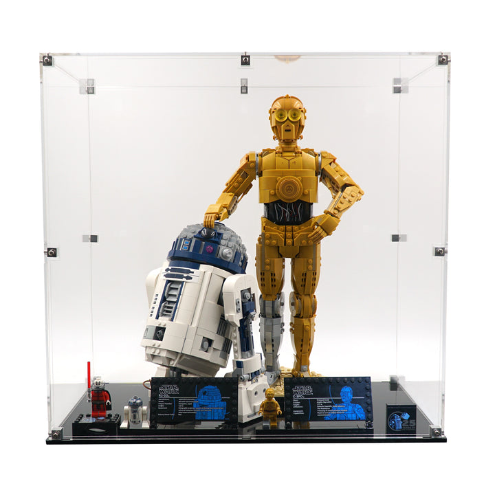 Display Case for 75398 and 75379 - C-3PO™ and R2-D2™