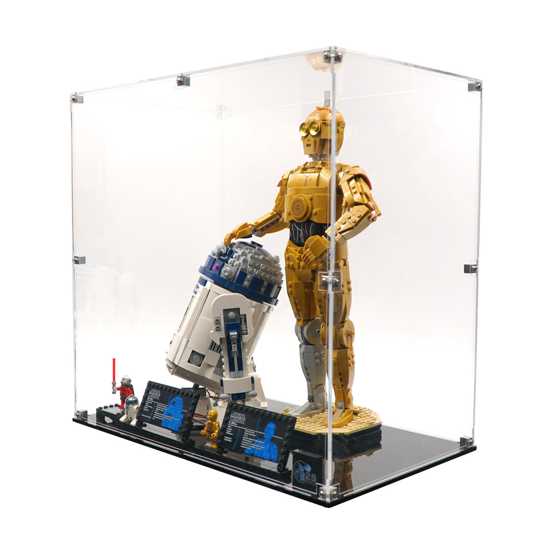 Display Case for 75398 and 75379 - C-3PO™ and R2-D2™