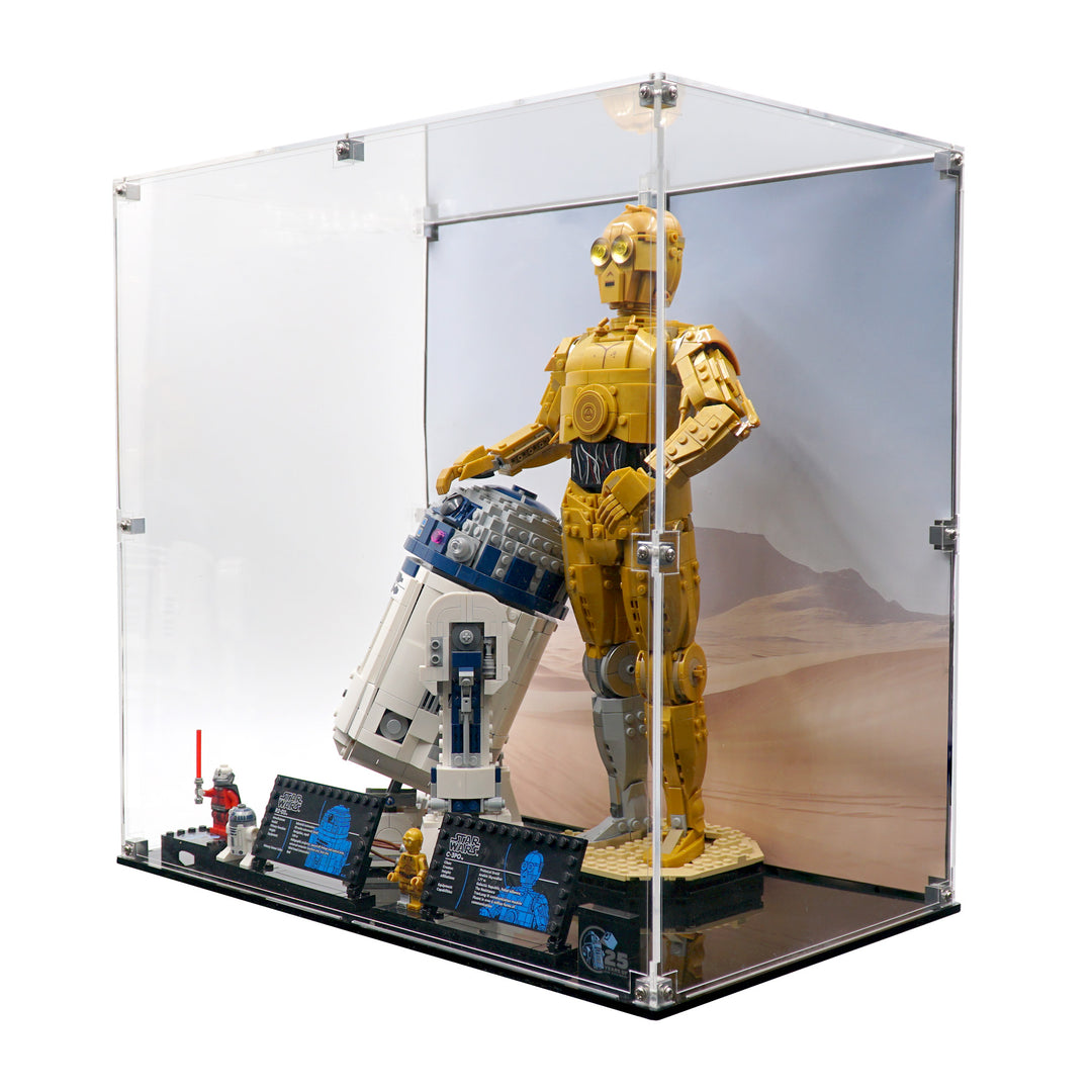 Display Case for 75398 and 75379 - C-3PO™ and R2-D2™