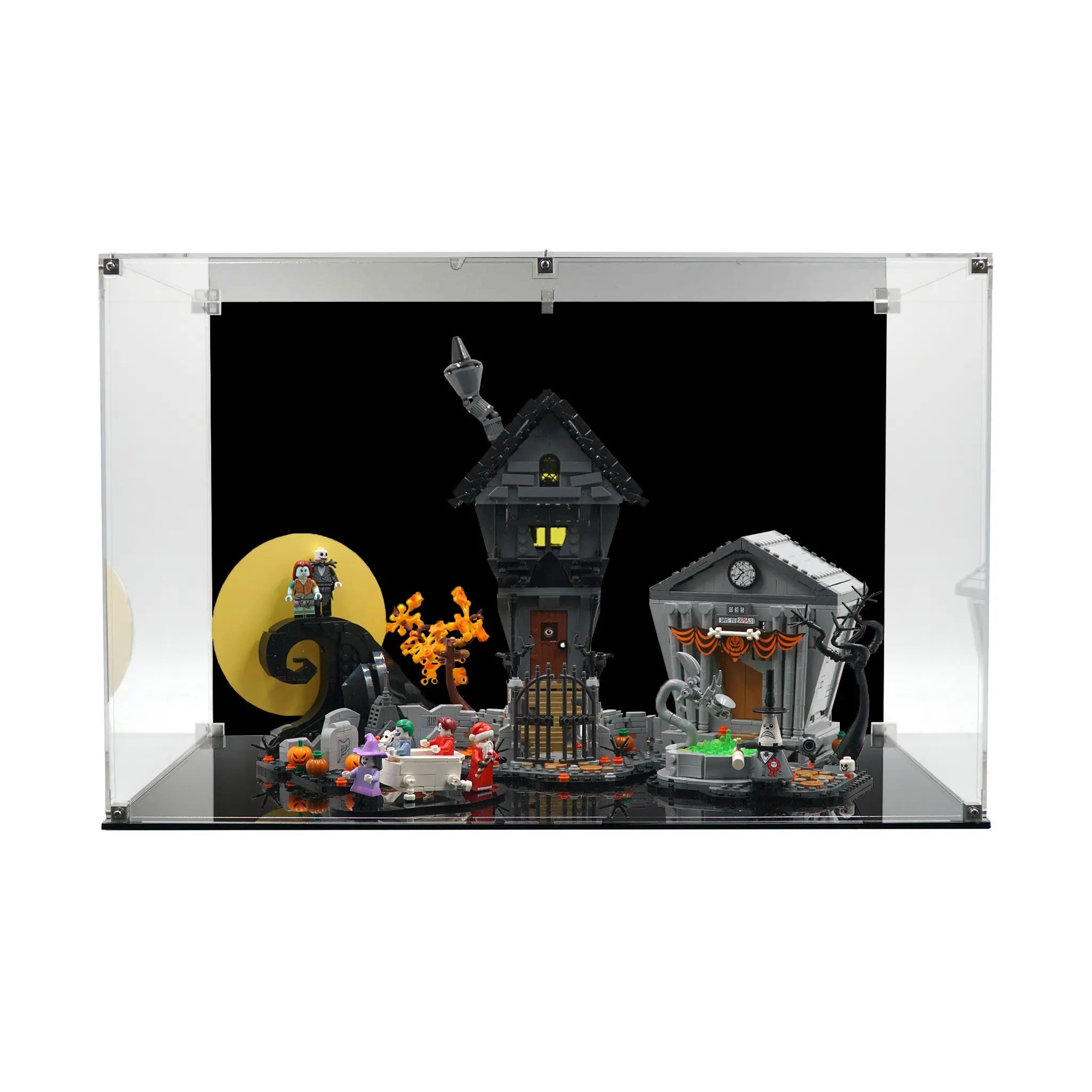 Display Case for LEGO 21351 The Nightmare Before Christmas