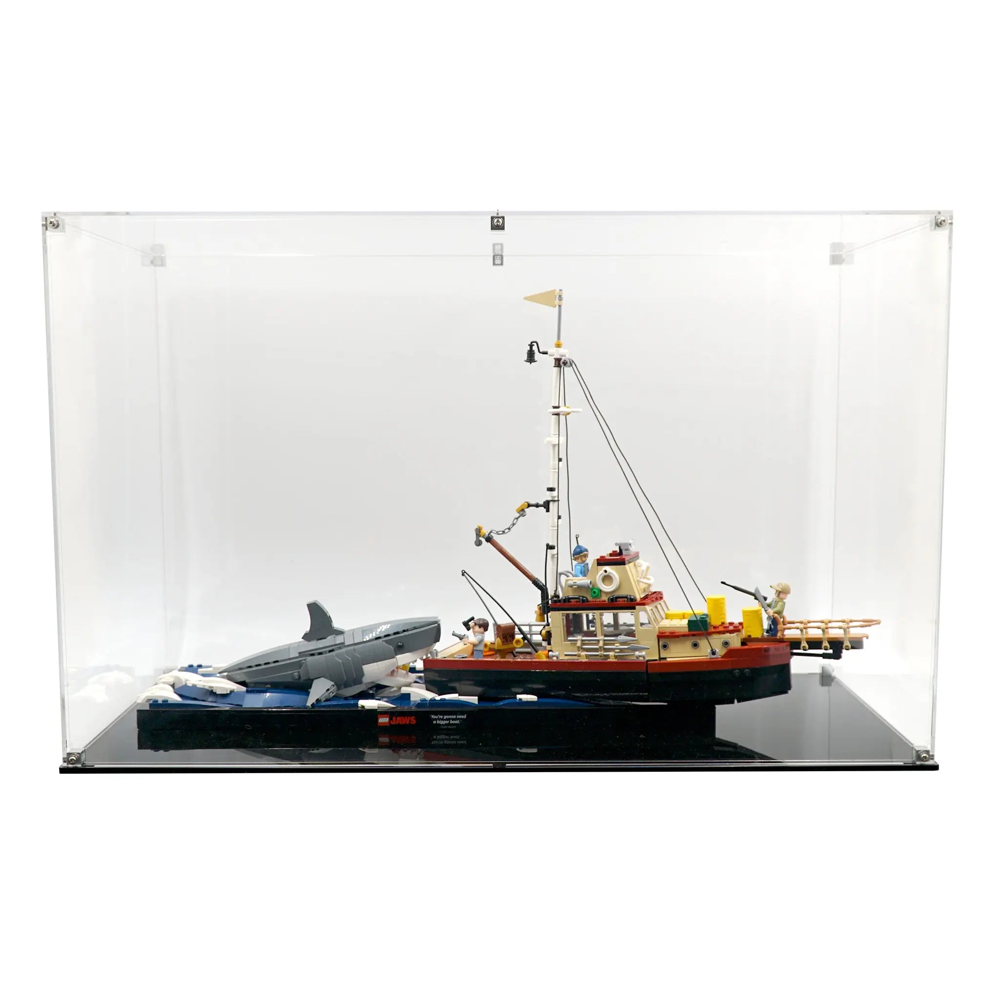 Display Case for LEGO 21350 Jaws | Brickcessories