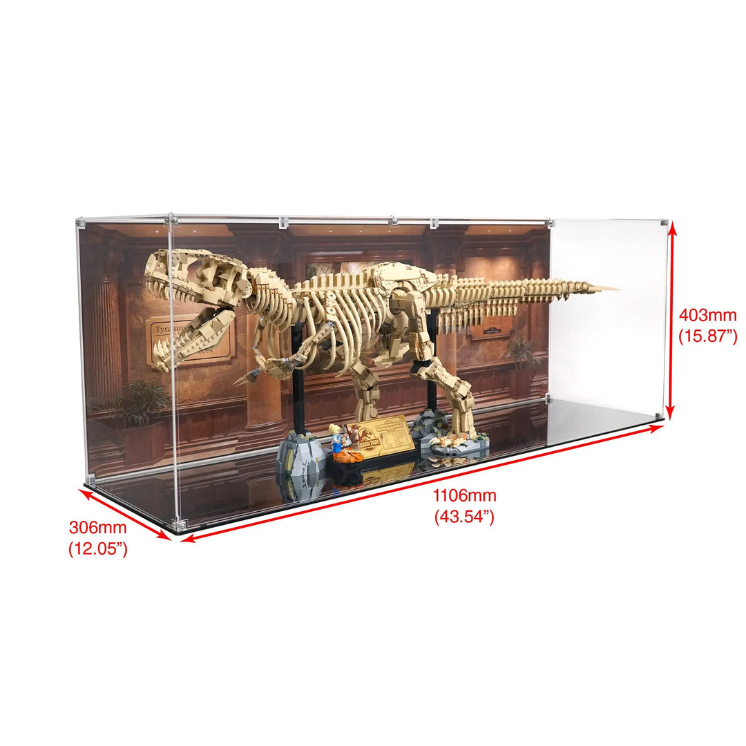 LEGO Dinosaur Fossils: Tyrannosaurus Rex Display Case (76968) - Brickcessories