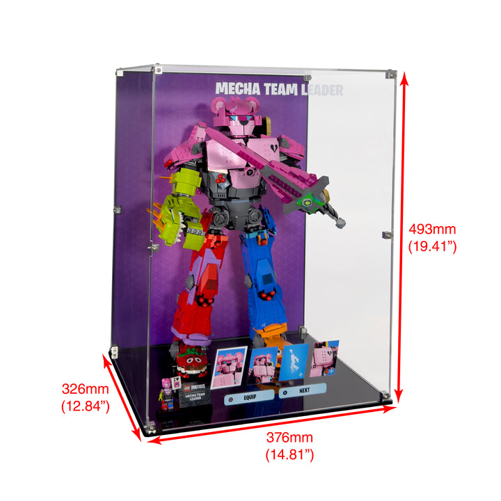 Display Case for LEGO Fortnite Mecha Team Leader (77078)