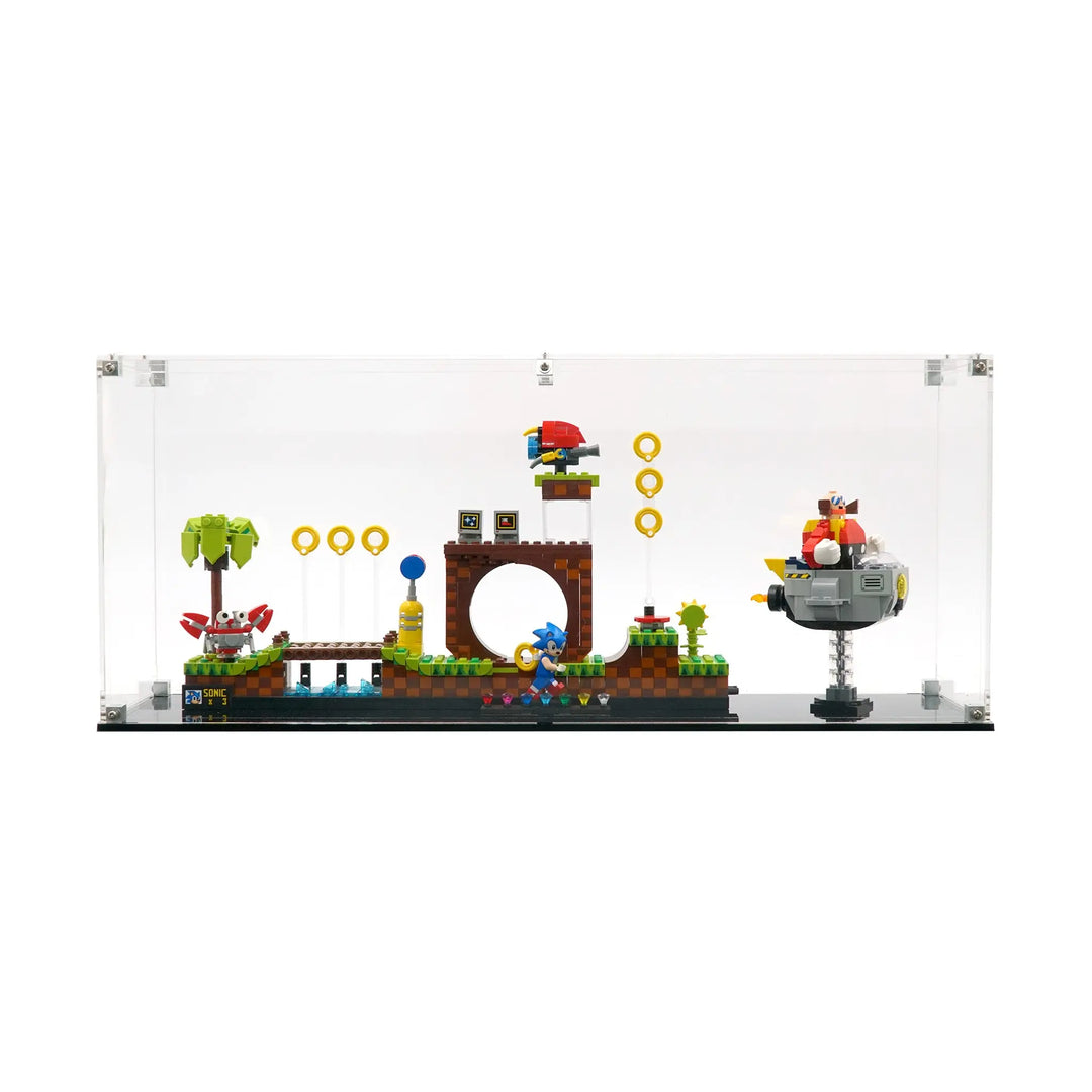 Brickcessories  Display Case for 21331 - Sonic the Hedgehog – Green Hill Zone