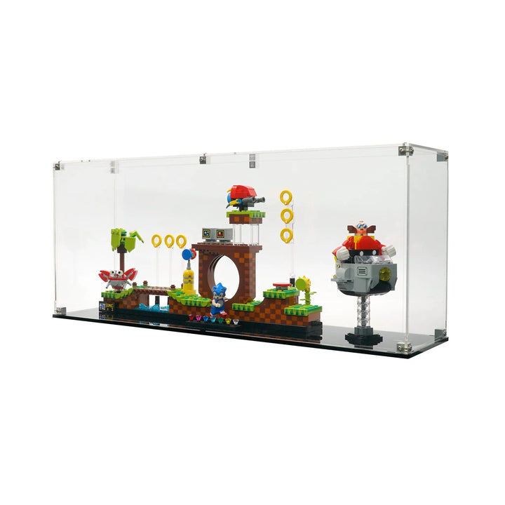 Brickcessories  Display Case for 21331 - Sonic the Hedgehog – Green Hill Zone