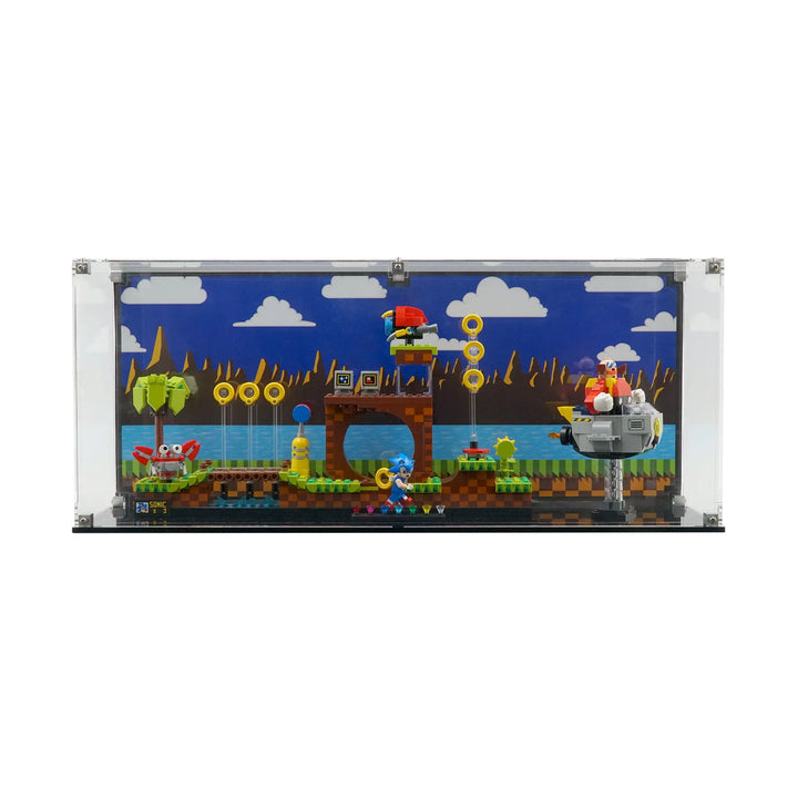 Brickcessories  Display Case for 21331 - Sonic the Hedgehog – Green Hill Zone