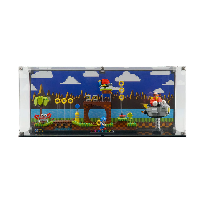 Display Case for LEGO Ideas Sonic the Hedgehog – Green Hill Zone (21331)