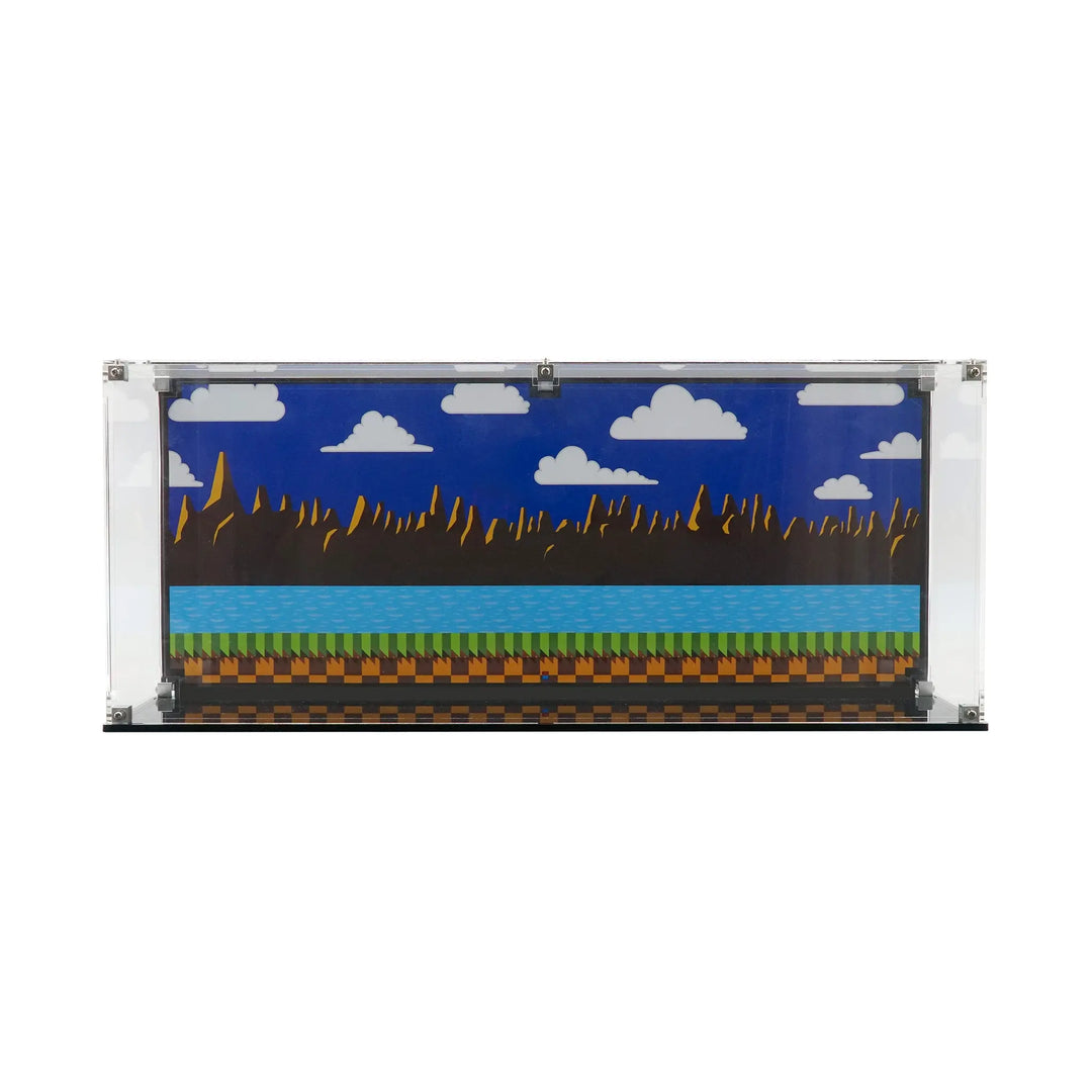 Brickcessories  Display Case for 21331 - Sonic the Hedgehog – Green Hill Zone