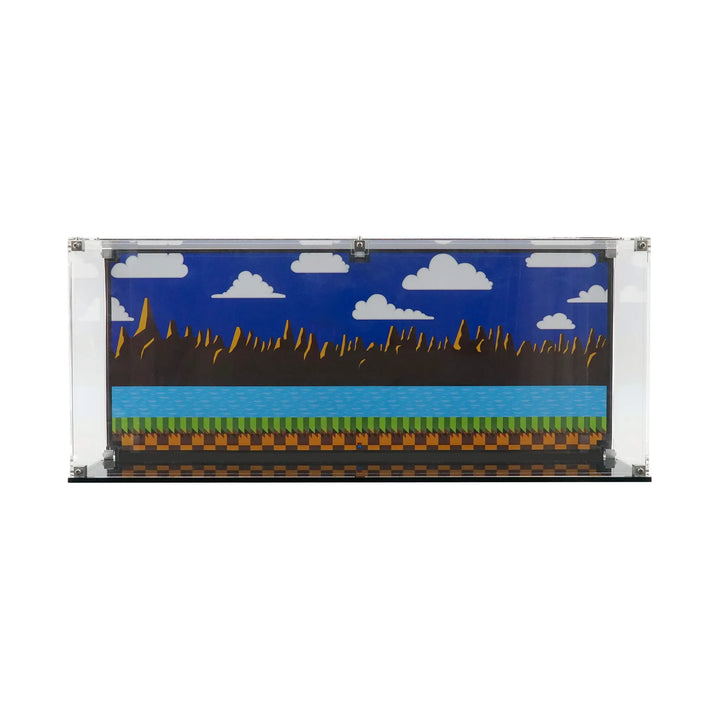 Brickcessories  Display Case for 21331 - Sonic the Hedgehog – Green Hill Zone