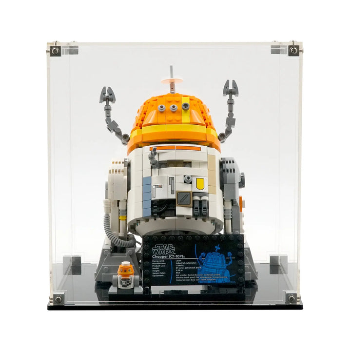 Brickcessories  Display Case for 75416 - Chopper (C1-10P) Astromech Droid
